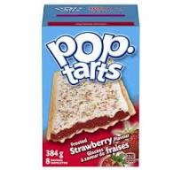 POPTARTS frosted fresa 8 galletas