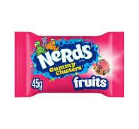 NERDS GUMMY CLUSTERS FRUITS 45G