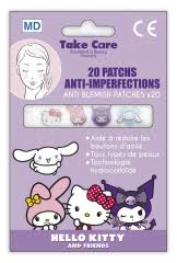 PARCHES ANTIMPERFECCIONES TAKE CARE SANRIO 20 UNIDADES