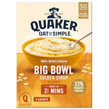 QUAKER GOLDEN SYRUP 6 SOBRES 216GR