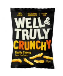 Well&Truly crunckies really cheesy maiz horneado 30gr