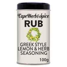 CAPE HERB GREEK STYLE LEMON & HERBS 100GR