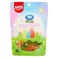 AMOS EASTER BUNNIES 65GR
