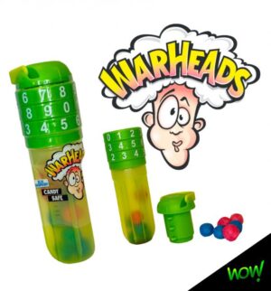 WARHEADS SUPER SOUR CANDY SAFE 35GR