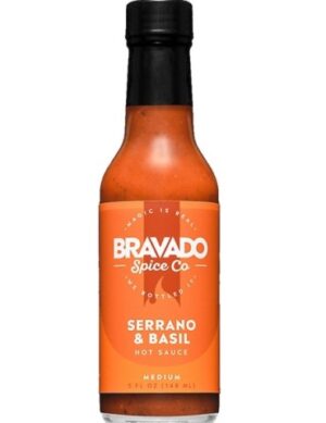 BRAVADO salsa serrano y albahaca 148ml