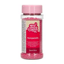 NONPAREILS ROSA OSCURO FUNCAKES 80GR