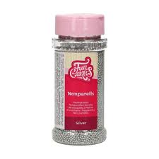 Funcakes nonpareils plata 80gr