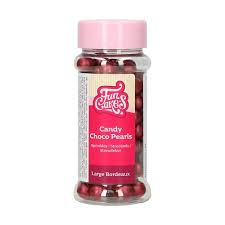 FUNCAKES CHOCO PERLAS GRANDES BURDEOS 70GR