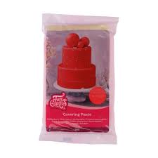FUNCAKES FONDANT ROJO 500GR