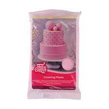 FUNCAKES FONDANT ROSA BEBÉ 500GR