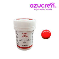 COLORANTE EN GEL AZUCREN ROJO 30G